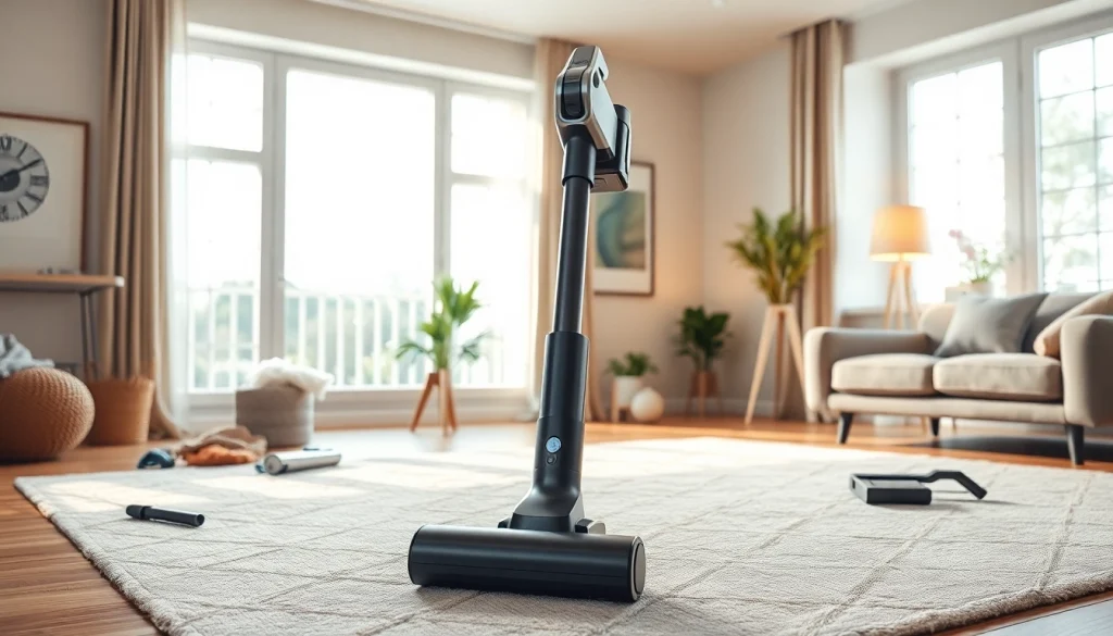 Clean home featuring the best cordless vacuum with sleek design and advanced features.
