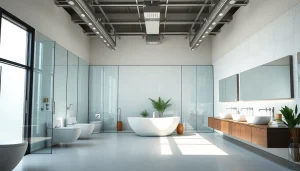 Überzeugende Produkte von sonni sanitär GmbH in einem modernen Badezimmer-Showroom