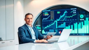 Professional financial advisor analyzing data with 79king branding, symbolizing trust and innovation in 2025 financial planning