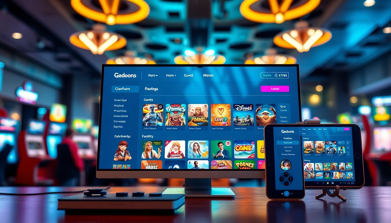 Interact with a vibrant gaming interface on rr88.com showcasing user-friendly navigation.