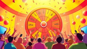 Menggandakan kesenangan, virus4d menggambarkan suasana perayaan kemenangan dalam lotere.