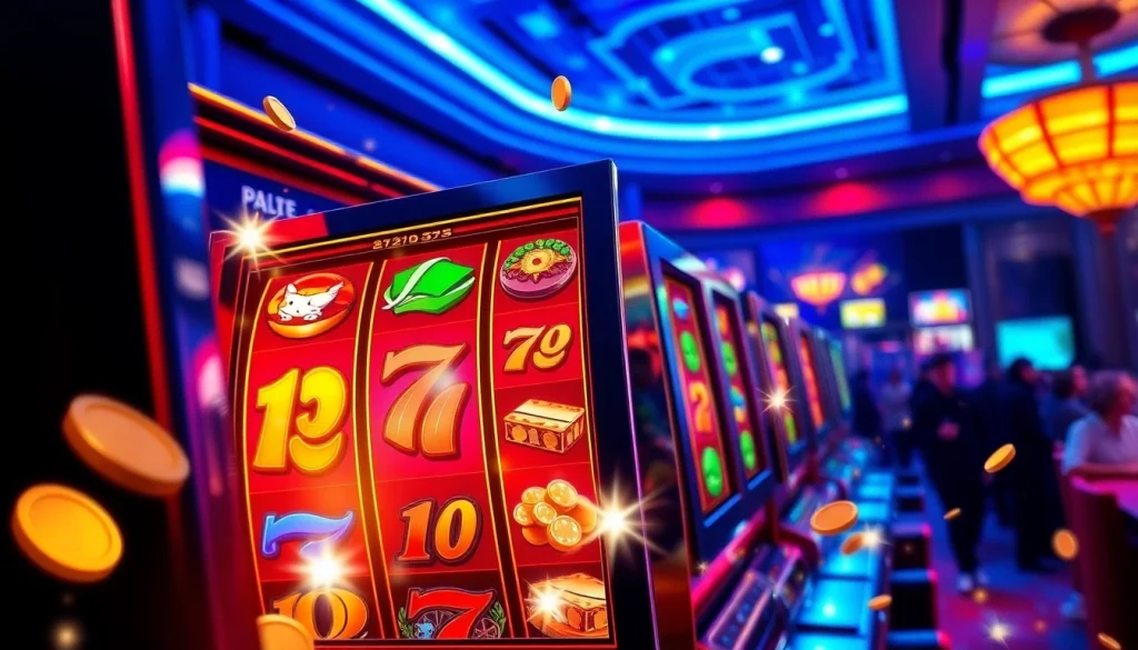 Permainan lipat4d slot dengan grafik ceria dan suasana kasino digital yang menarik.