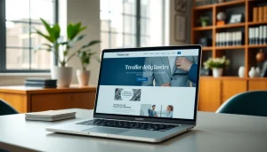 View the streamlined layout of https://www.lawfirmswebsitedesign.com, demonstrating a modern law firm website.