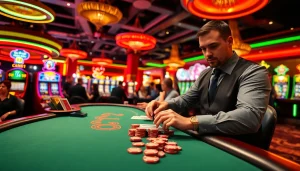 Kasinojitu menawarkan suasana kasino yang enerjik dengan pemain dan dealer kompeten.