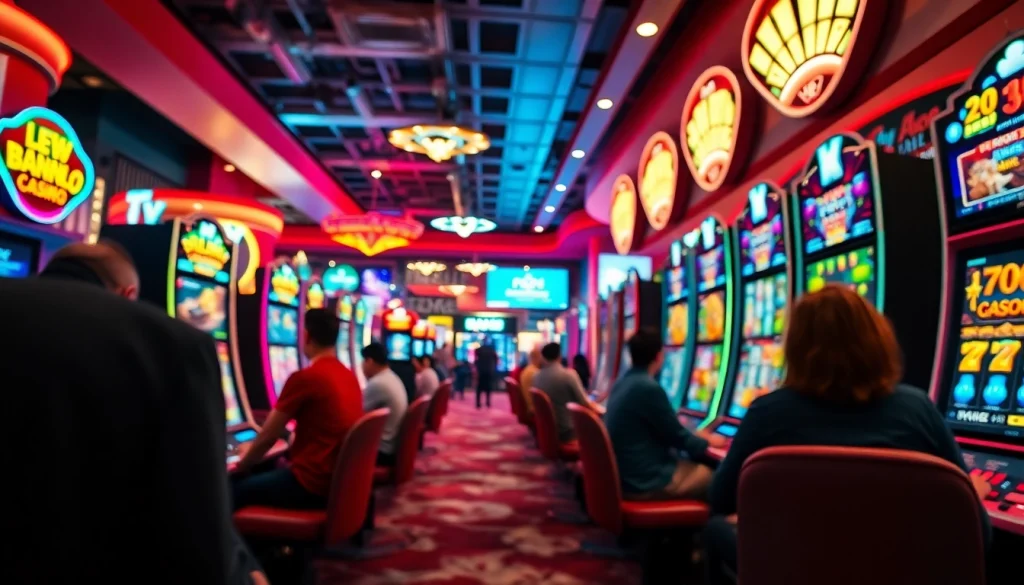 Pengalaman bermain Bensu4D yang memikat dalam suasana kasino virtual yang cerah.