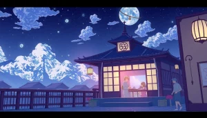 リモート家庭教師のレッスン風景を示す画像。生徒がタブレットを使って学んでいる。