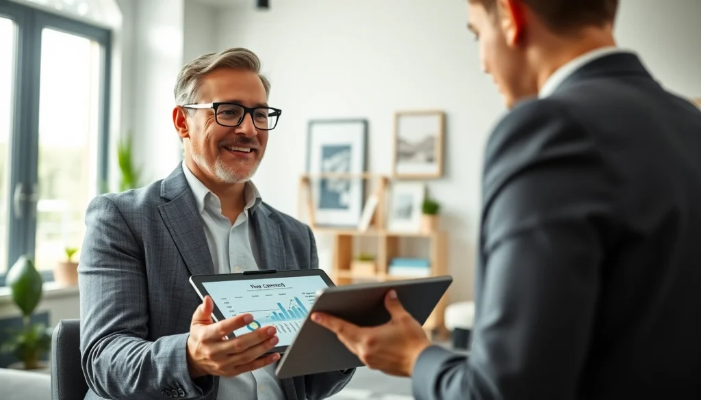 카드 현금화 방법을 설명하는 재무 상담사의 친절한 모습