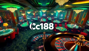 Join the thrill at nhà cái c168 with colorful poker chips and exhilarating roulette games.