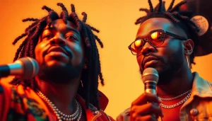 wadupnaija showcases Blaqbonez and Fola's vibrant album cover depicting their musical collaboration.