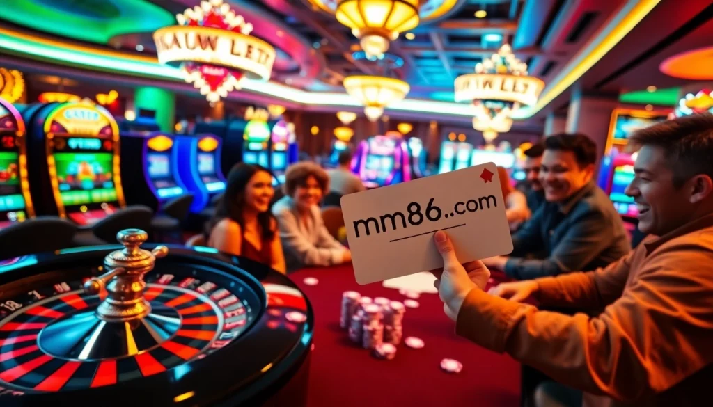 Experience the thrill of winning at mm88 sa com's poker tables and slots.