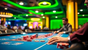 Experience the excitement and engagement at the best online casinos in Canada with vibrant gaming elements.