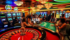 Experience the excitement of gambling at AF88 LINK with engaging games and vibrant casino atmosphere.