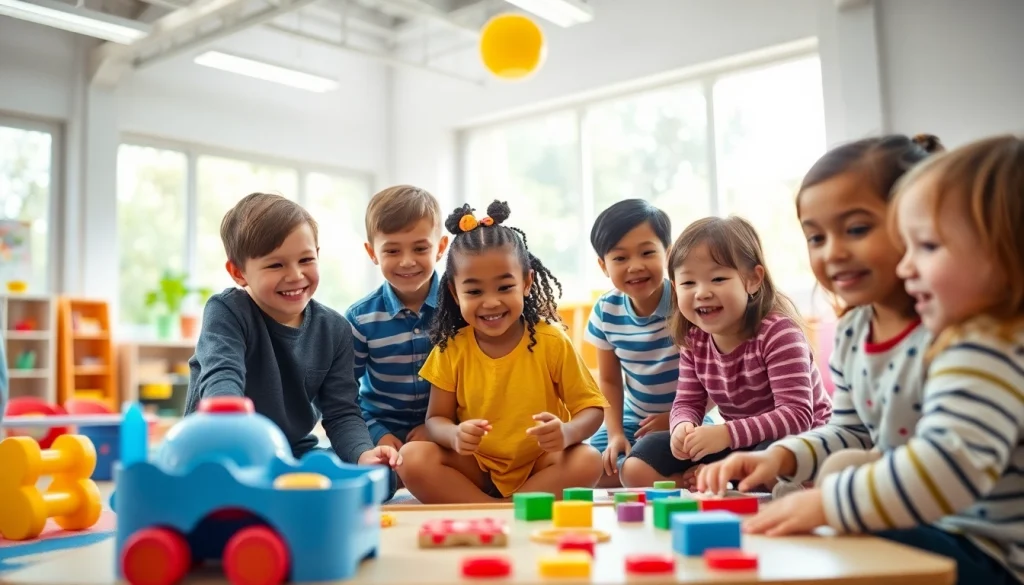 Interact and learn at https://juniorsjunction.com with children in a vibrant, engaging daycare environment.