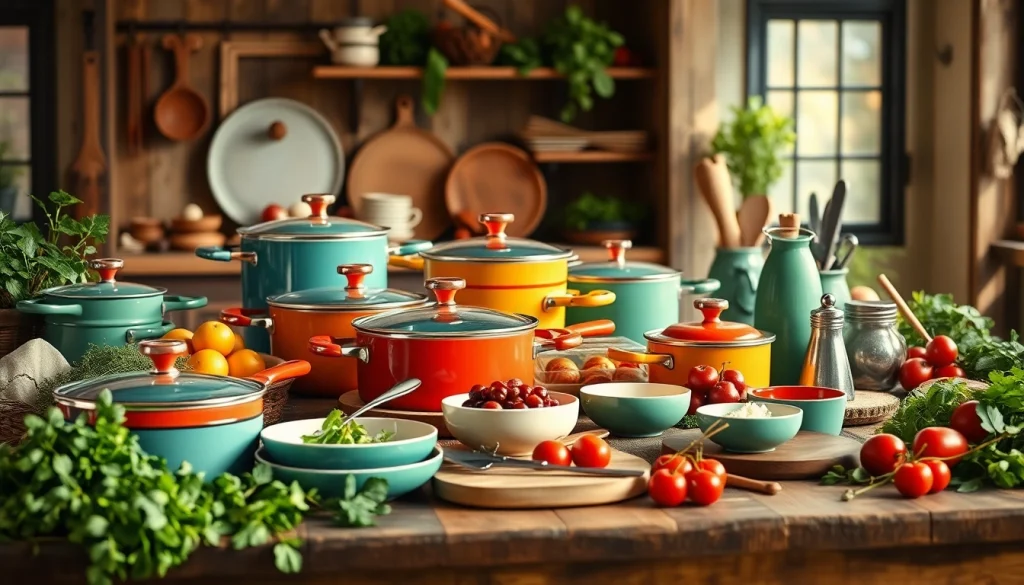 Showcase of kitchenware gift ideas NZ arranged beautifully on a rustic table with natural decor.