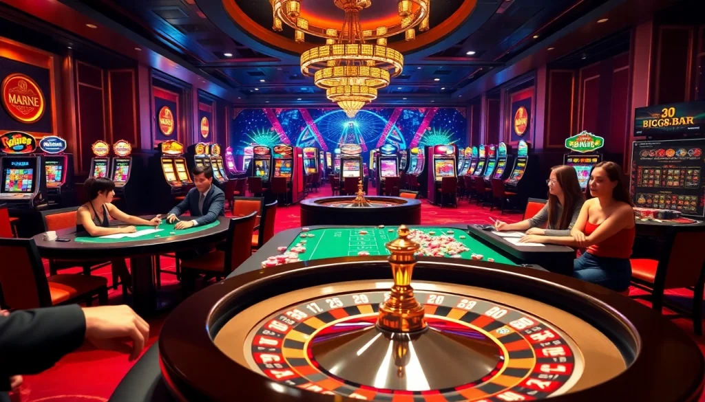 Experience thrilling gameplay at BIG88.BAR with vibrant casino tables and immersive action.
