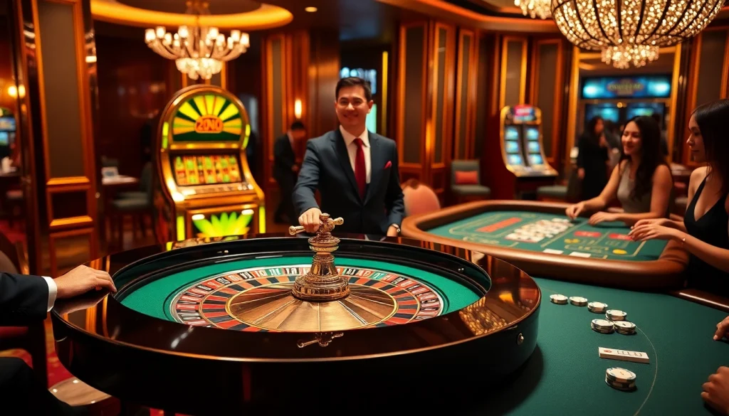 Experience the thrill of betting at nhà cái nohu90 with glamorous casino games and vibrant atmosphere.