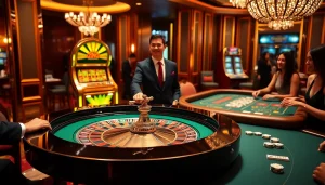 Experience the thrill of betting at nhà cái nohu90 with glamorous casino games and vibrant atmosphere.