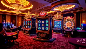 Experience the excitement of raja barong slot gameplay in a vibrant casino atmosphere.