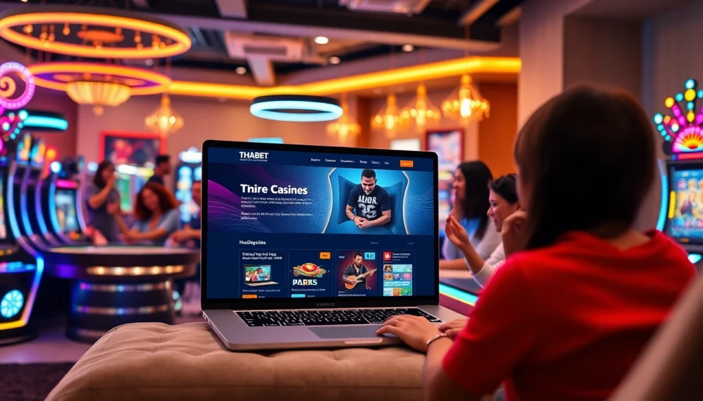 Explore the engaging online casino experience at https://thabet.college/ with modern gaming interfaces and excited players.