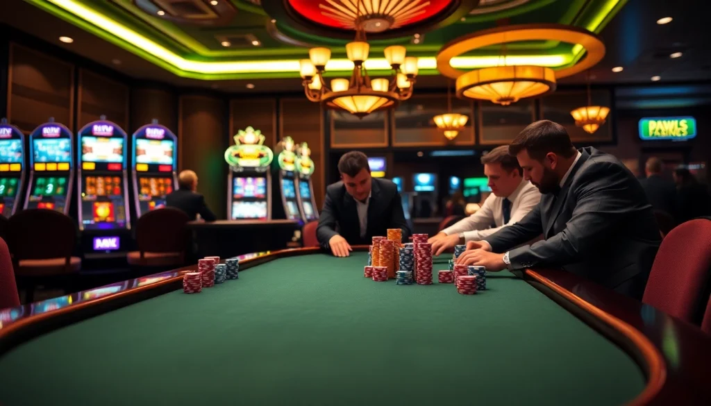 Engage in high-stakes poker at Hay88 com's luxurious casino tables.