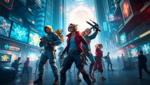 Engaging gameplay scene from https://www.gamelevate.com showcasing vibrant gaming characters in an immersive environment.