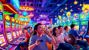 Petanitoto membawa keseruan bermain slot online dengan suasana berwarna cerah.