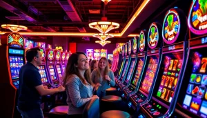 Menangkan slot depo 5k dengan suasana bermain yang menggembirakan dan mesin slot yang berkilau