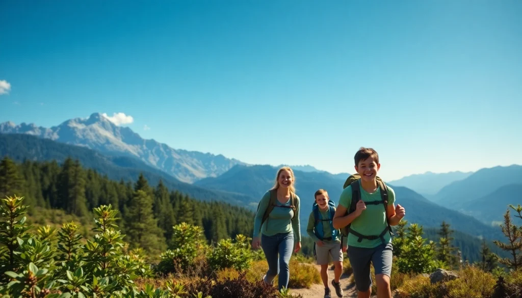 Capture family adventures amidst nature on https://fernweh-abenteuer.de, showcasing joy and exploration in a forest setting.