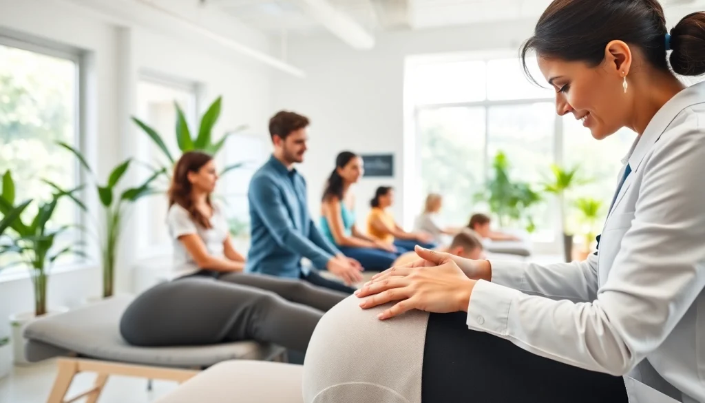 Engage in north side edmonton physiotherapy with professional therapists in a bright clinic.