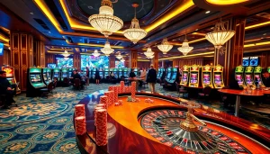 Players experience thrilling games at RR88, showcasing vibrant gaming options and luxury.