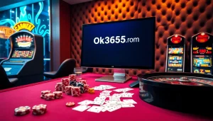 Experience thrilling gambling moments at https://Ok365.ru.com/ with lively casino tables and chips.