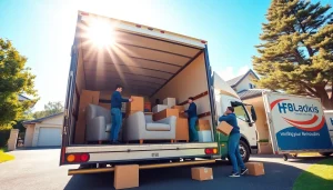 Expert Interstate Removalists Kiama efficiently loading furniture into a moving truck.