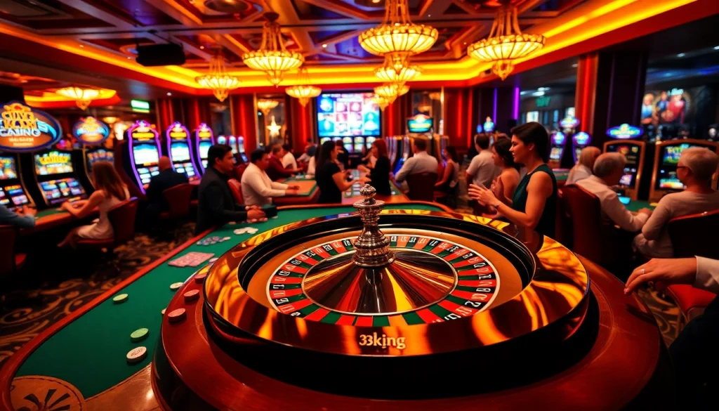 Experience thrilling gameplay at https://3king.cn.com/ with exciting roulette action and vibrant casino atmosphere.