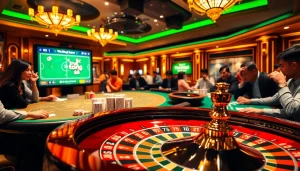Experience the thrill of trực tiếp bóng đá with immersive casino betting activities.