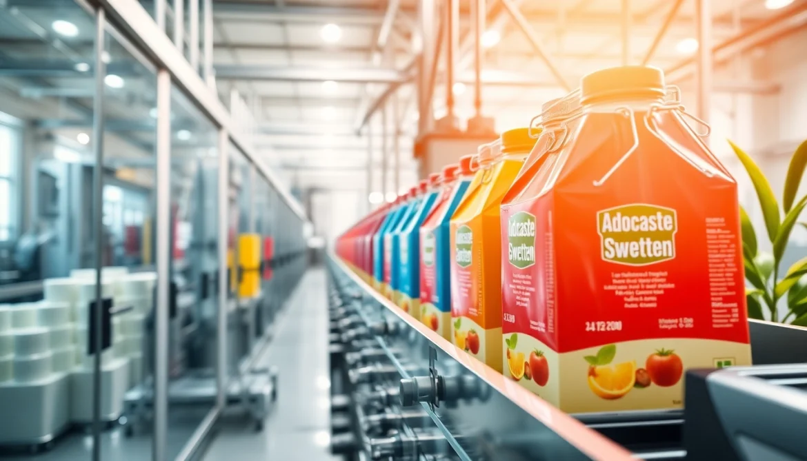 Benefícios e Aplicações do Adoçante Industrial na Indústria Alimentícia