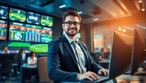 Memenangkan taruhan agen sbobet di studio taruhan online yang modern dan profesional.