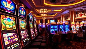 เล่น 918kiss slot ที่เต็มไปด้วยสีสันและเครื่องสล็อตในคาสิโนหรู