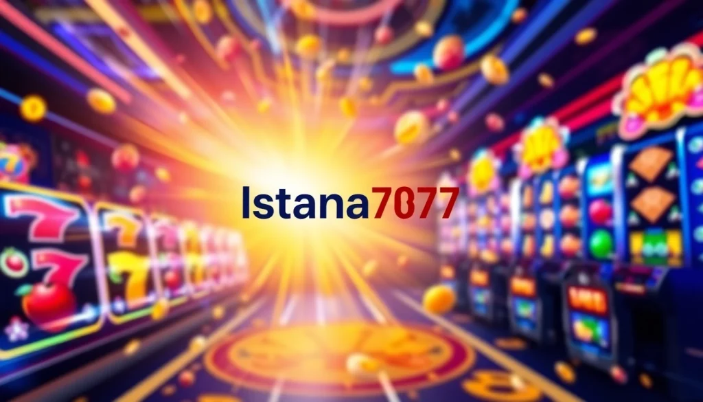 Permainan slot online Istana777 menarik dengan simbol buah yang berwarna-warni.