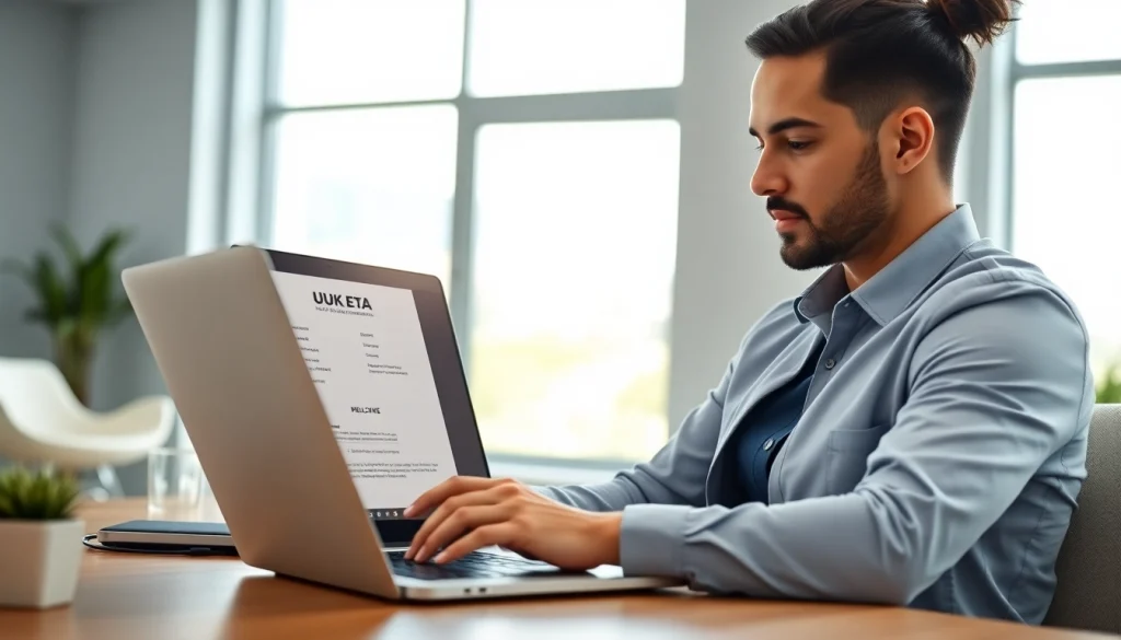 Submit your uk eta online application with ease through this professional setup.