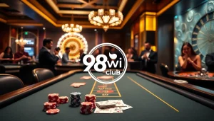 Experience the excitement at 98win club, where poker players engage in thrilling bets.