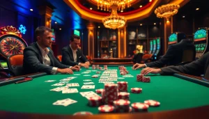 Engage with hidden wiki onion links through a thrilling casino poker game featuring vibrant chips and cards.