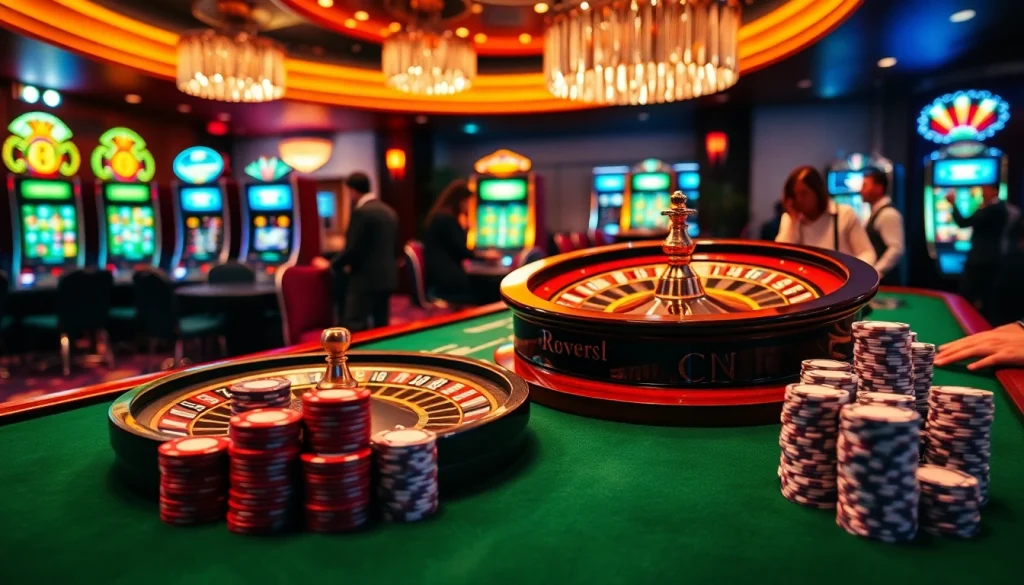 Experience thrilling gameplay at 7mcn with vibrant casino visuals and strategic betting elements.