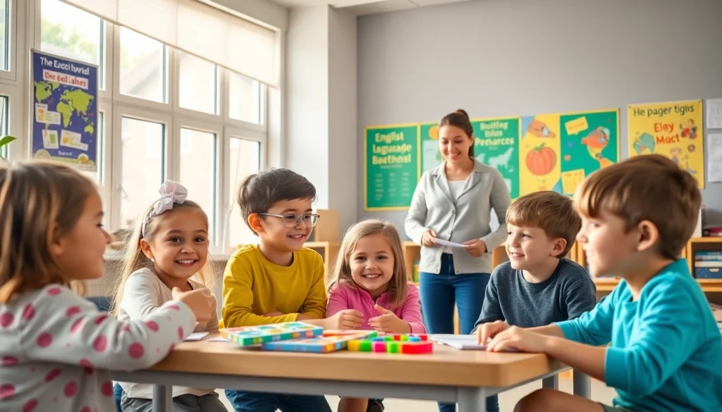 ベルリッツキッズの英語クラスに参加する子どもたち。授業方法と学習環境を紹介。