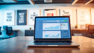 Utilize the 1cplatform dashboard in a professional workspace setting.