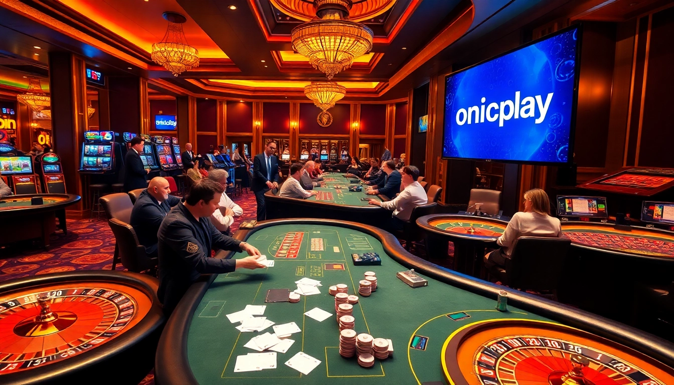 Experience the thrill of onicplay with vibrant casino games and exciting gameplay.