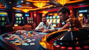 NOVA88 enhances the gaming experience with vibrant casino tables and thrilling gameplay.