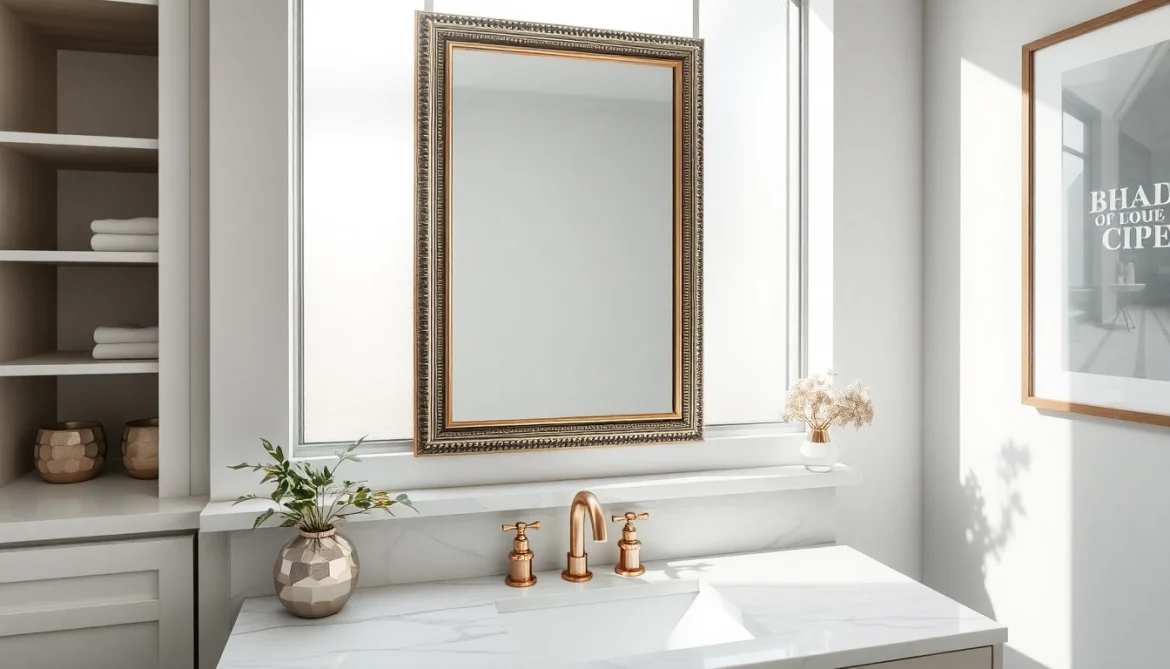 Choosing the Perfect Elegant Bathroom Mirror to Enhance Your Space