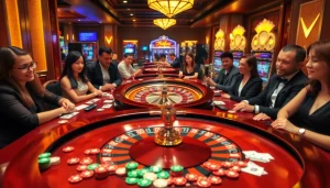 Experience the thrill of thabet77 with vibrant casino games and elegant poker tables.
