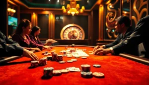 Experience thrilling gambling moments at XX88's luxurious casino tables.