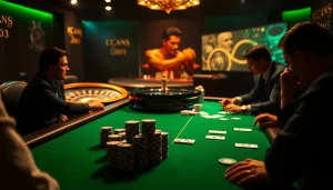 Engage in high-stakes poker while uncovering hidden wiki scam implications as players strategize at the table.